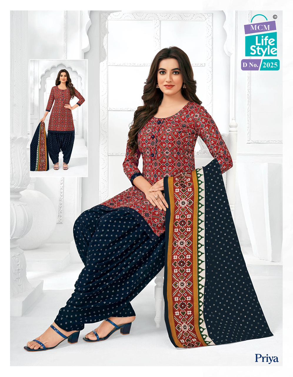 Mcm Priya 20 Printed Cotton Dress Material Catalog
